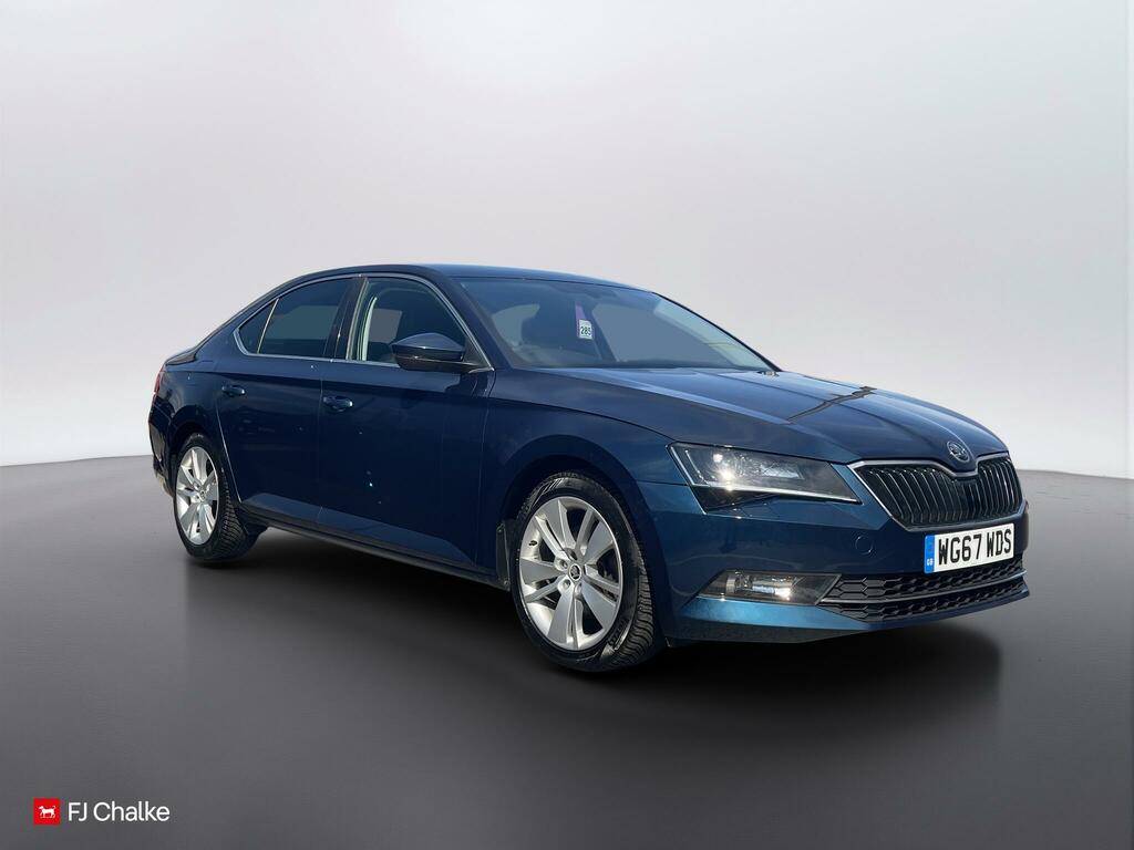 Skoda Superb 2.0 Tdi Se L Executive Euro 6 Ss Blue