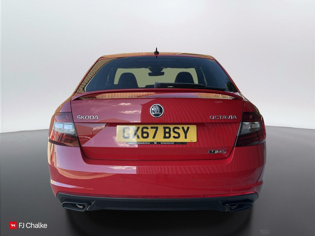 Skoda Octavia 2.0 Tsi Vrs Euro 6 Ss Red #6