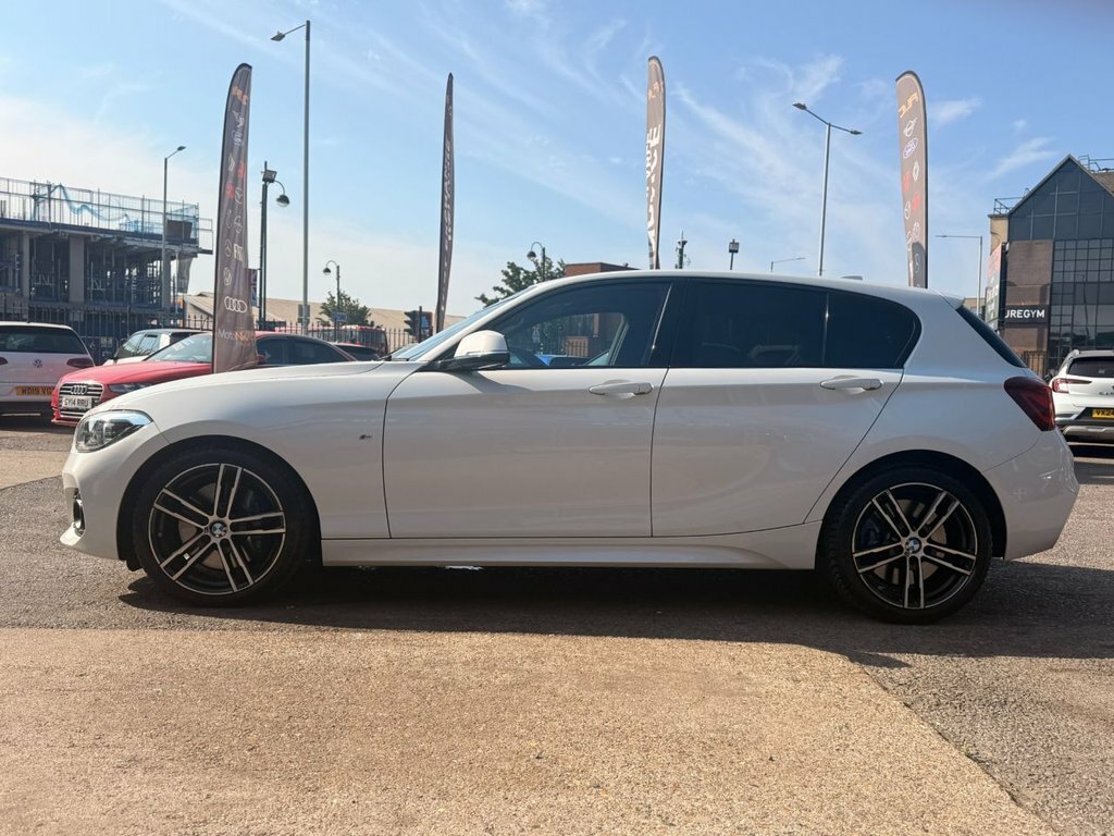 BMW 1 Series 2L M Sport Shadow Edition RV68YAH White #6