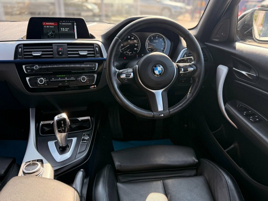 BMW 1 Series 2L M Sport Shadow Edition RV68YAH White #2