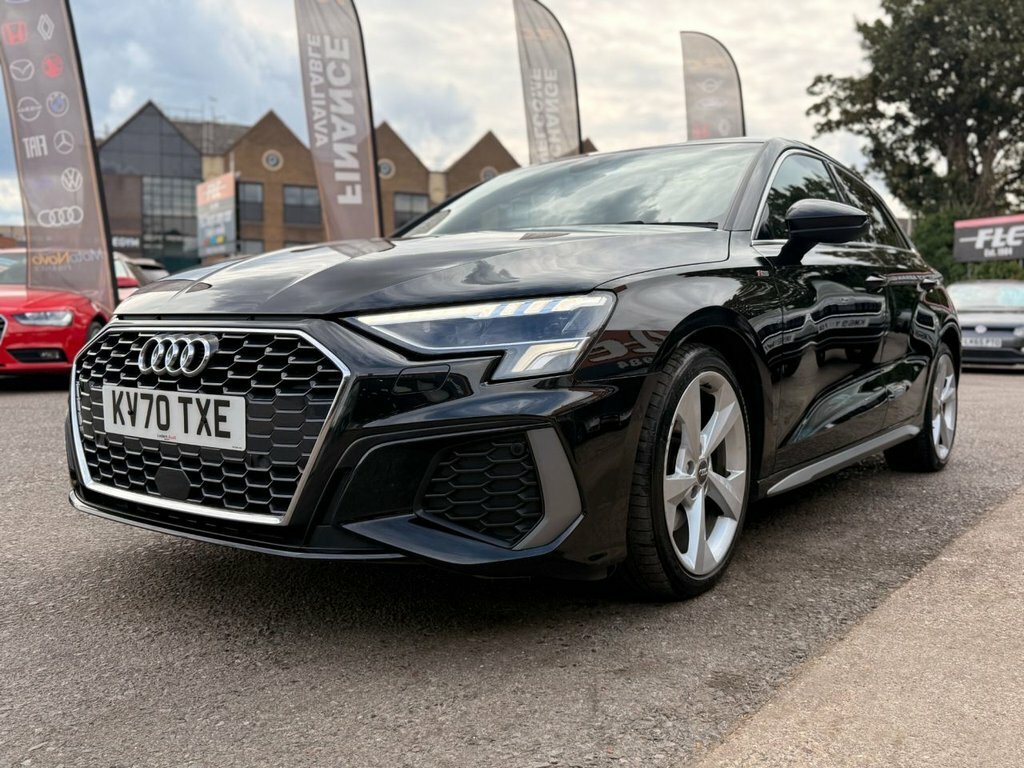 Audi A3 1L S Line KV70TXE Black #3