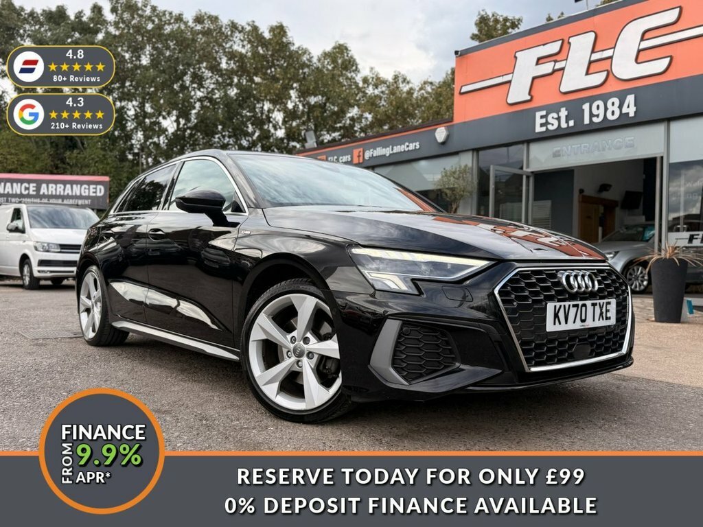 Audi A3 1L S Line KV70TXE Black