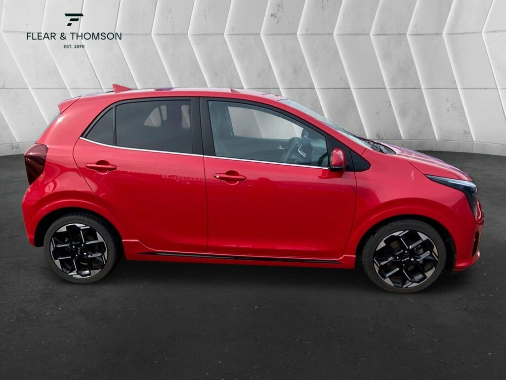 Kia Picanto 1.0 Gt-line Euro 6 Ss Red #5