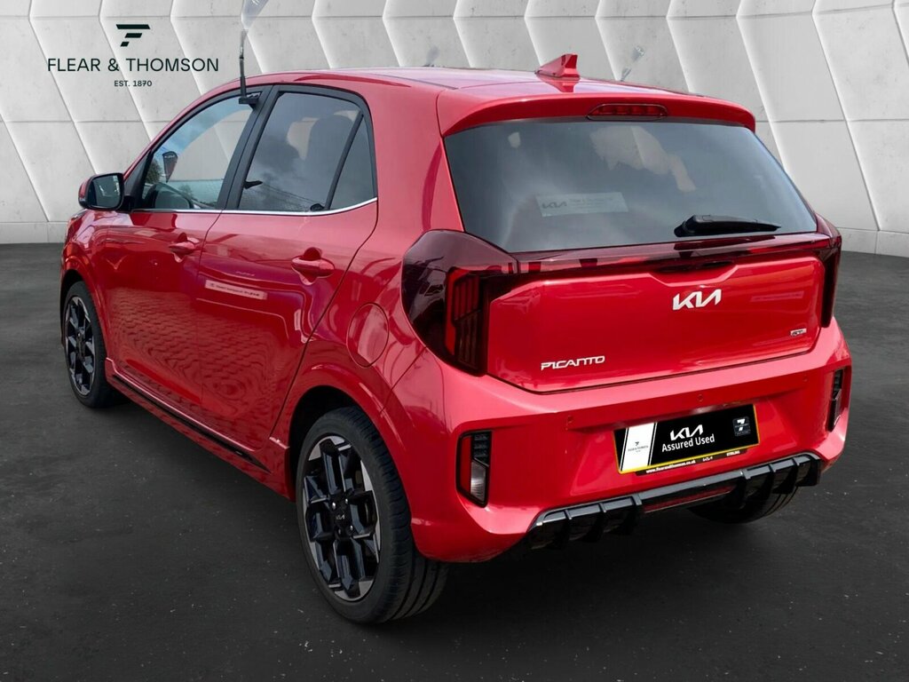 Kia Picanto 1.0 Gt-line Euro 6 Ss Red #3