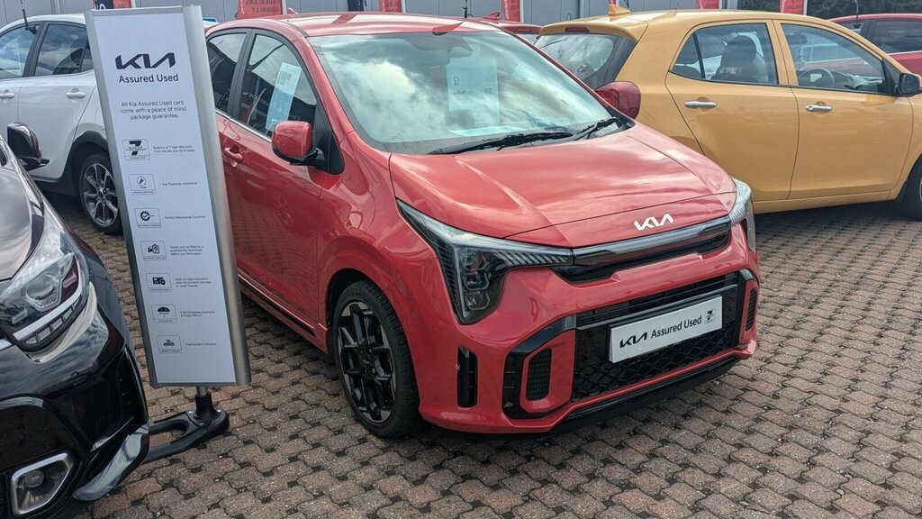 Kia Picanto 1.0 Gt-line Euro 6 Ss Red
