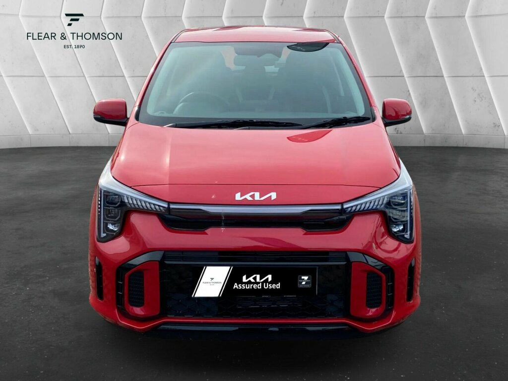 Kia Picanto 1.0 Gt-line Euro 6 Ss Red #2