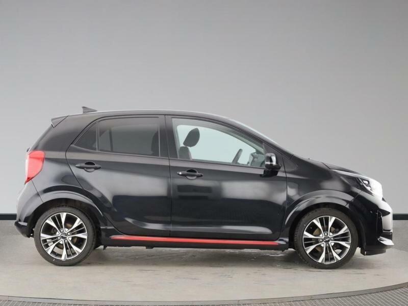 Kia Picanto 1.0 Dpi Gt-line Amt Euro 6 Ss Black #3