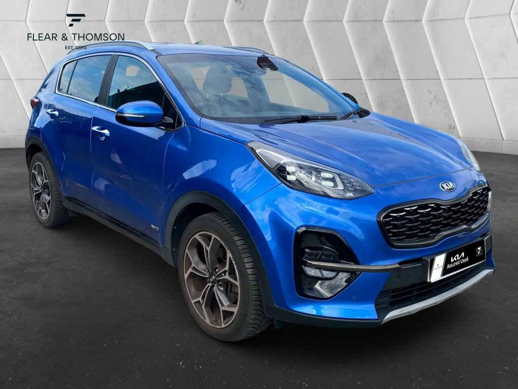 Kia Sportage 1.6 T-gdi Gt-line Dct Awd Euro 6 Ss Blue