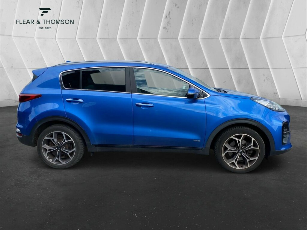 Kia Sportage 1.6 T-gdi Gt-line Dct Awd Euro 6 Ss Blue #5