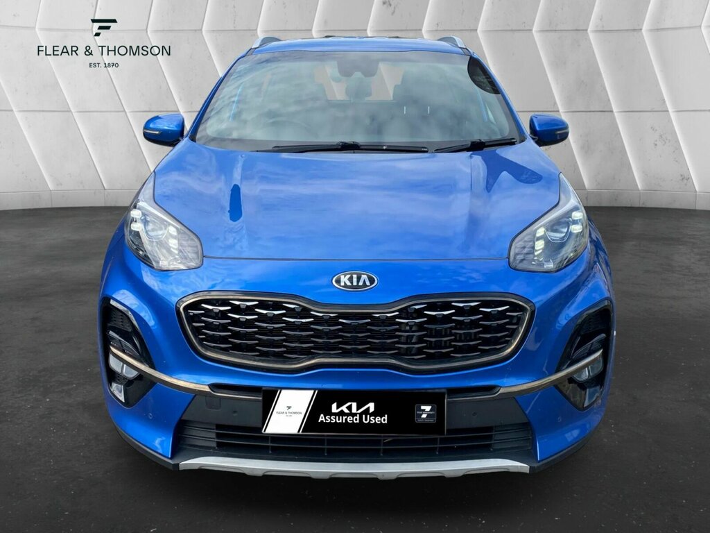Kia Sportage 1.6 T-gdi Gt-line Dct Awd Euro 6 Ss Blue #2