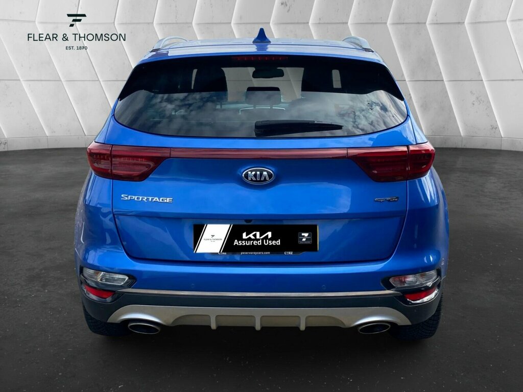 Kia Sportage 1.6 T-gdi Gt-line Dct Awd Euro 6 Ss Blue #4