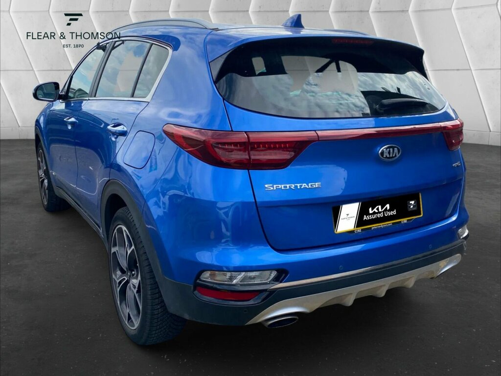 Kia Sportage 1.6 T-gdi Gt-line Dct Awd Euro 6 Ss Blue #3