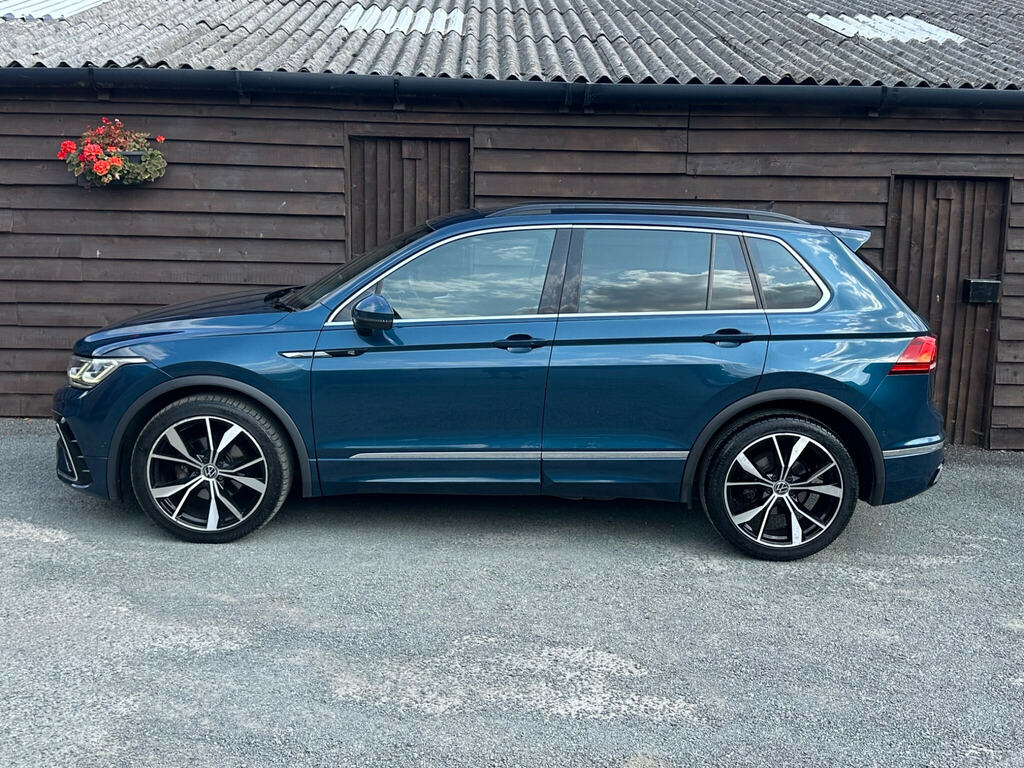Volkswagen Tiguan 2.0 Tdi R-line Dsg Euro 6 Ss GF21FCN Blue #4