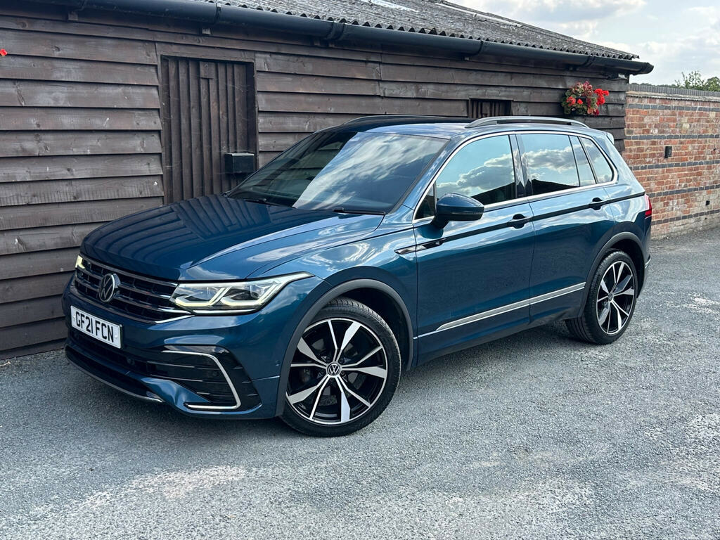 Volkswagen Tiguan 2.0 Tdi R-line Dsg Euro 6 Ss GF21FCN Blue #2