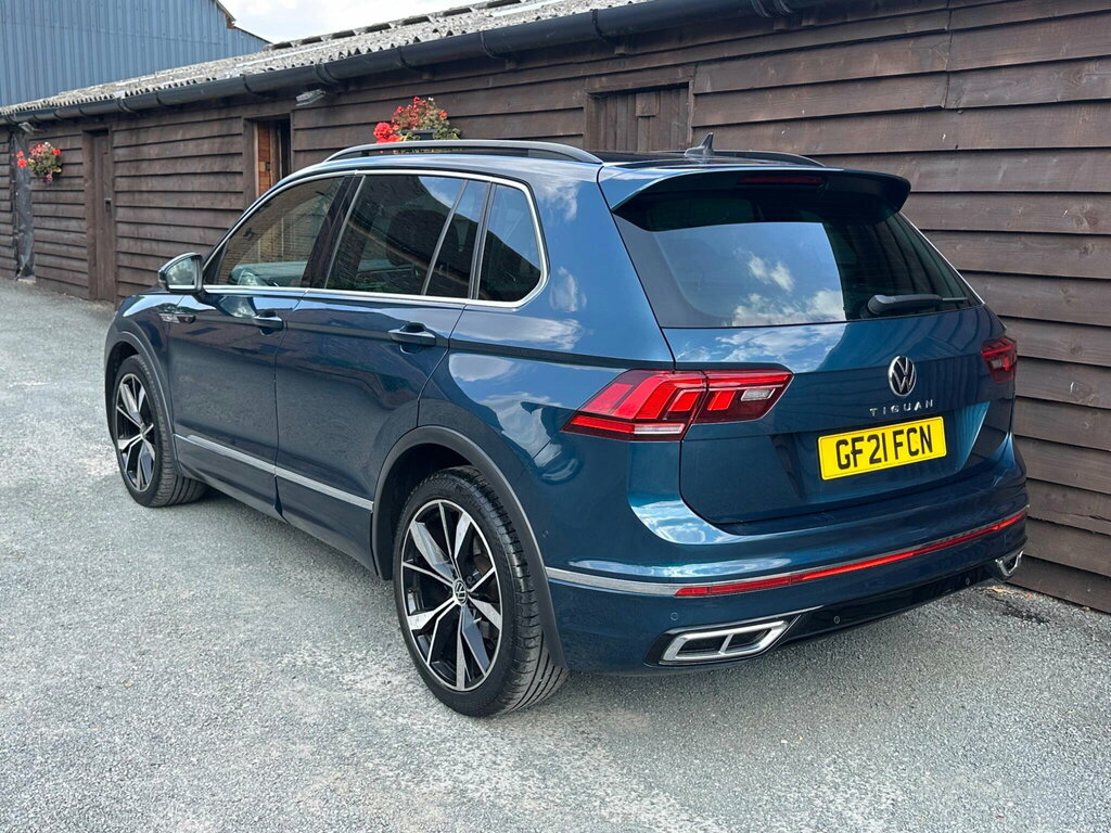 Volkswagen Tiguan 2.0 Tdi R-line Dsg Euro 6 Ss GF21FCN Blue #6