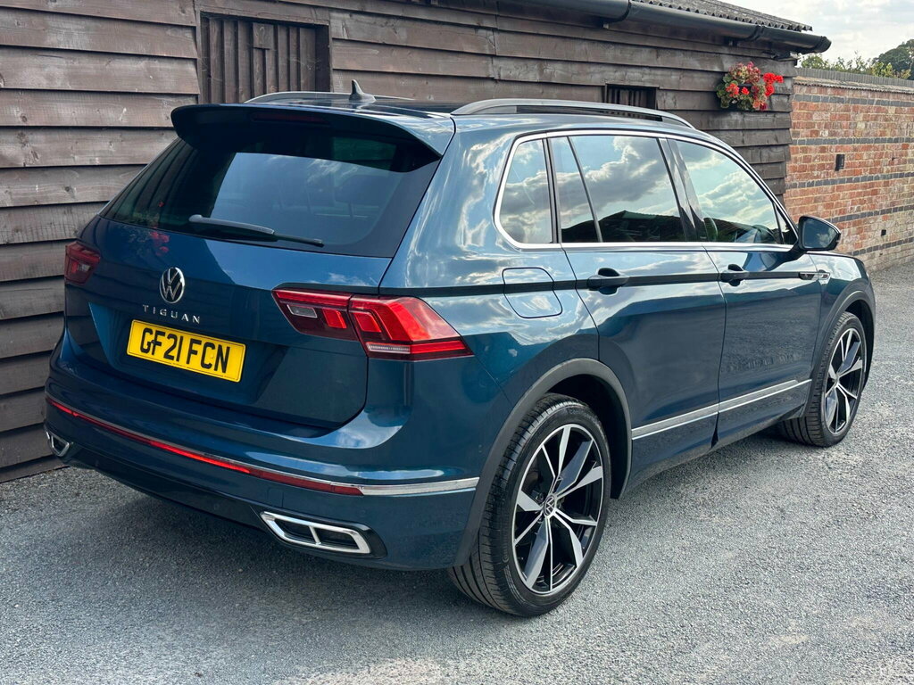 Volkswagen Tiguan 2.0 Tdi R-line Dsg Euro 6 Ss GF21FCN Blue #5