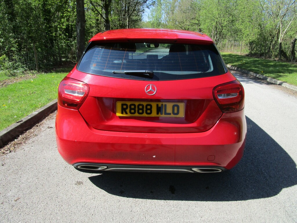 Mercedes-Benz A Class 1.5 A180d Sport - Sat Nav - Black Leather - Revers R888WLO Red #5