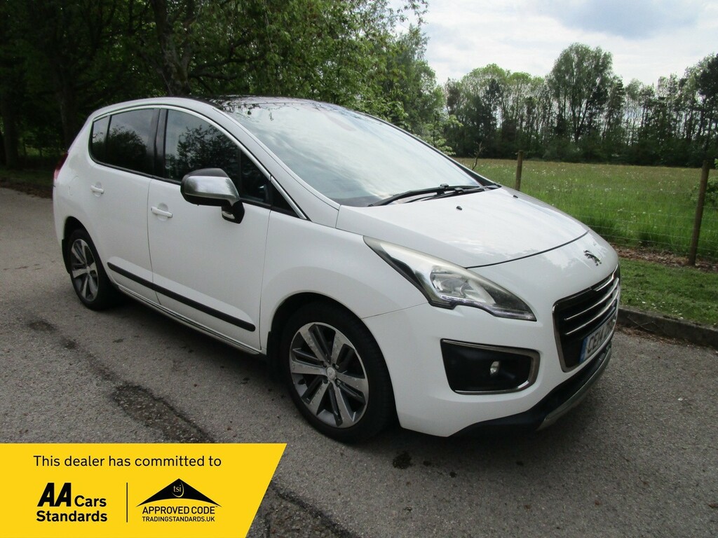 Peugeot 3008 1.6 Hdi Allure - White, Black Half Leather, Sat Na CE14ZGC White