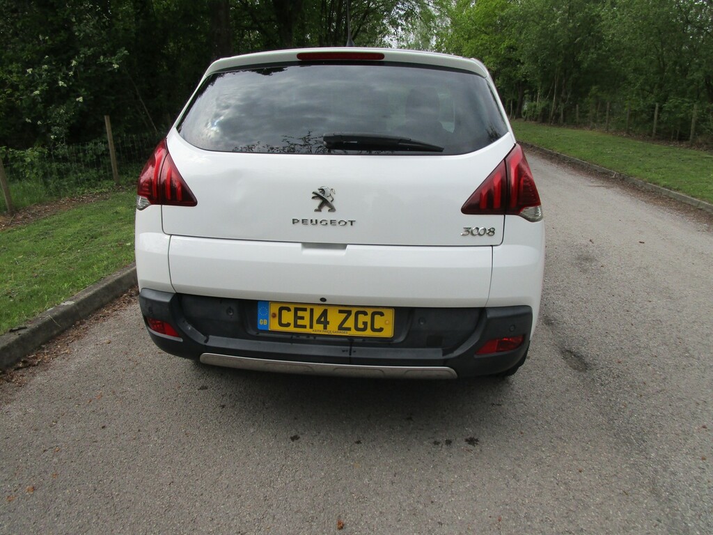 Peugeot 3008 1.6 Hdi Allure - White, Black Half Leather, Sat Na CE14ZGC White #5