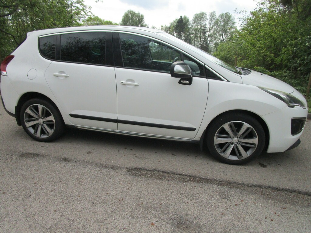 Peugeot 3008 1.6 Hdi Allure - White, Black Half Leather, Sat Na CE14ZGC White #2