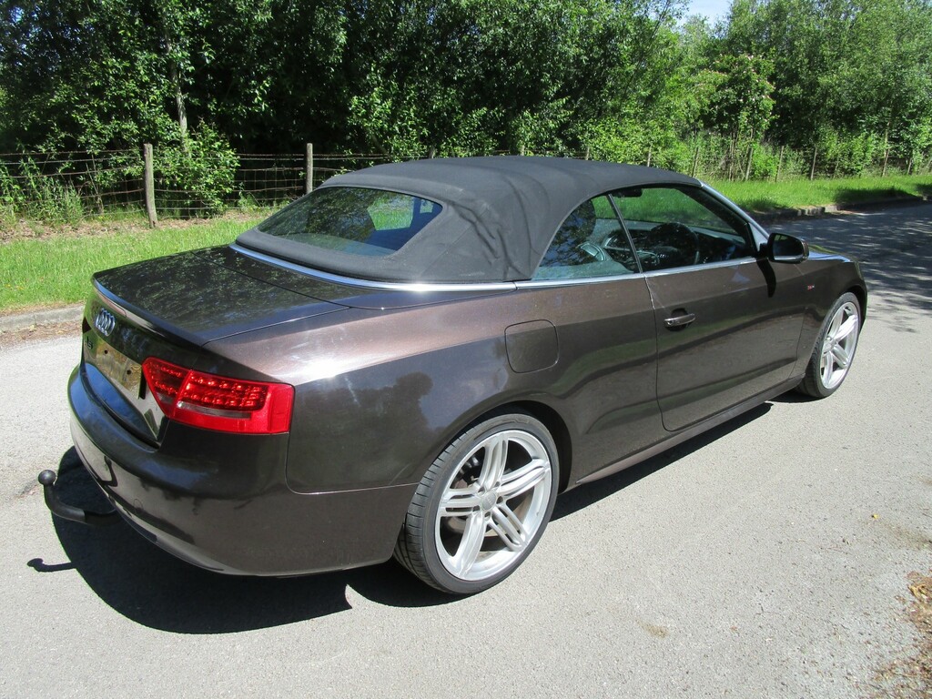 Audi A5 2.0 Tdi S Line - Convertible - Mot May 2027 - Full Brown #6
