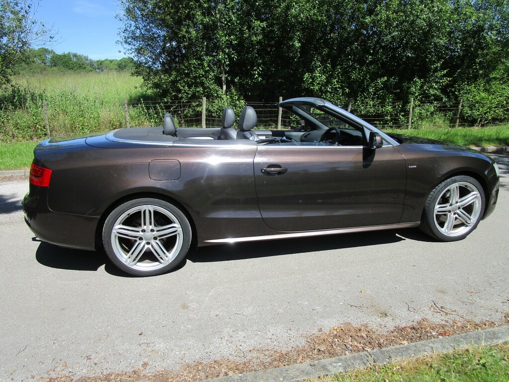 Audi A5 2.0 Tdi S Line - Convertible - Mot May 2027 - Full Brown #4