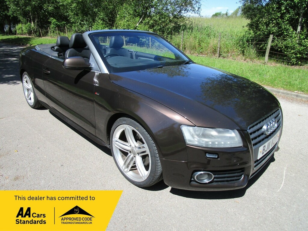 Audi A5 2.0 Tdi S Line - Convertible - Mot May 2027 - Full Brown
