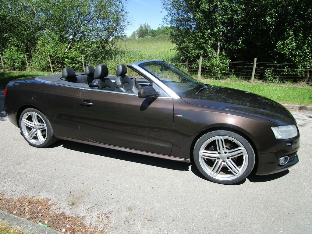 Audi A5 2.0 Tdi S Line - Convertible - Mot May 2027 - Full Brown #3