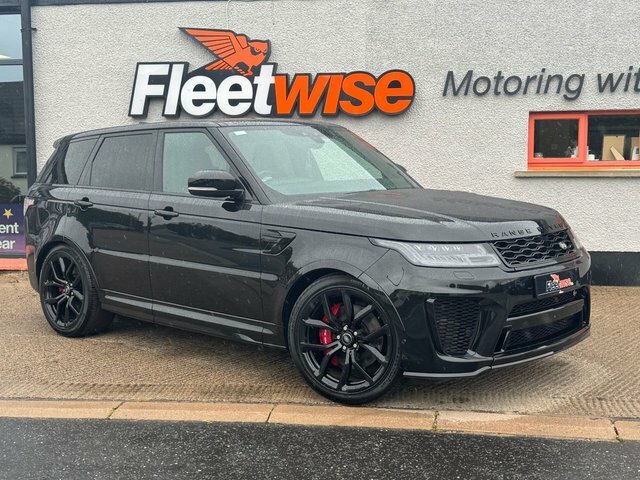 Land Rover Range Rover Sport 5.0 P575 V8 Gpf Svr Suv 4Wd Euro 6 Black