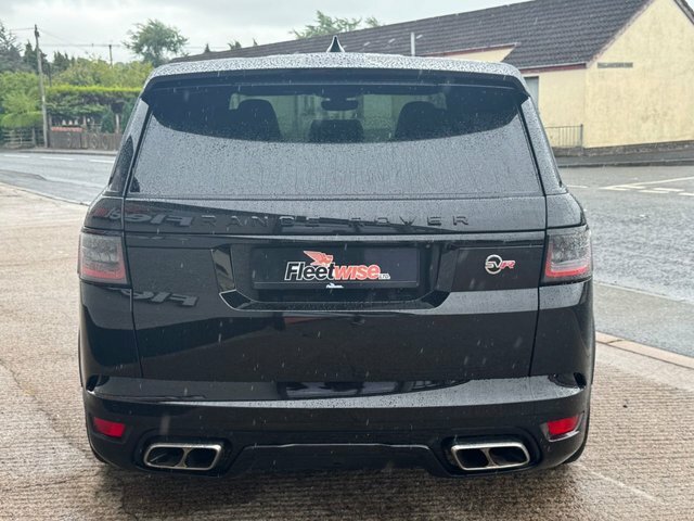 Land Rover Range Rover Sport 5.0 P575 V8 Gpf Svr Suv 4Wd Euro 6 Black #5