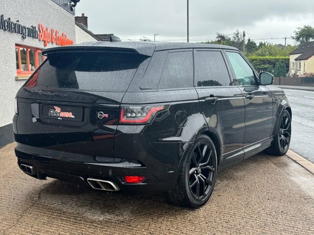 Land Rover Range Rover Sport 5.0 P575 V8 Gpf Svr Suv 4Wd Euro 6 Black #4