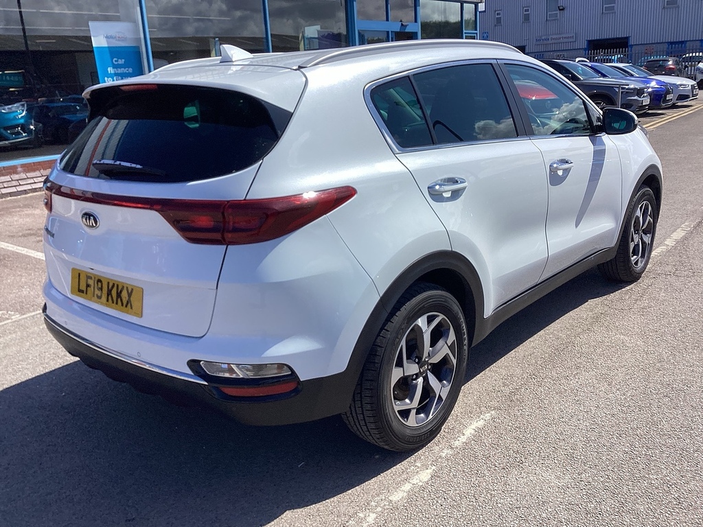 Kia Sportage Crdi 2 LF19KKX White #5