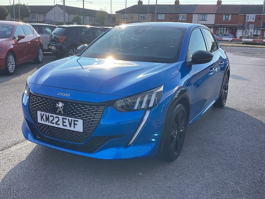 Peugeot 208 Puretech Gt Blue #3