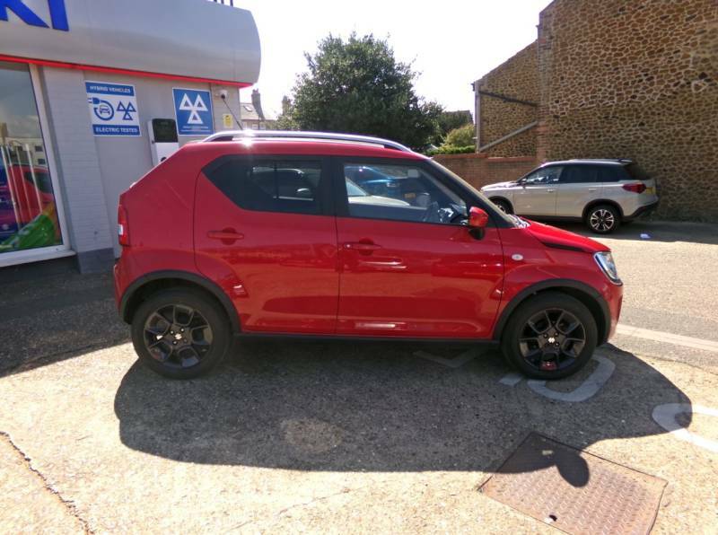 Suzuki Ignis 1.2 Dualjet 12V Hybrid Sz-t Cvt Red #4