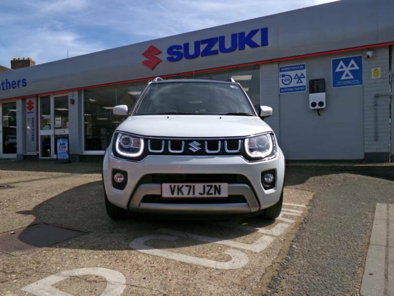 Suzuki Ignis 1.2 Dualjet 12V Hybrid Sz5 Cvt - 2022 71 VK71JZN White #2