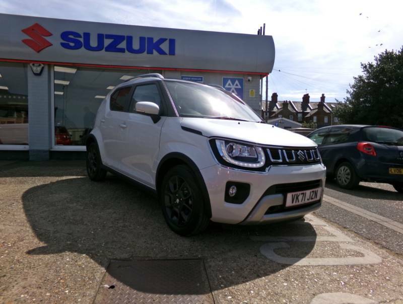 Suzuki Ignis 1.2 Dualjet 12V Hybrid Sz5 Cvt - 2022 71 VK71JZN White #3