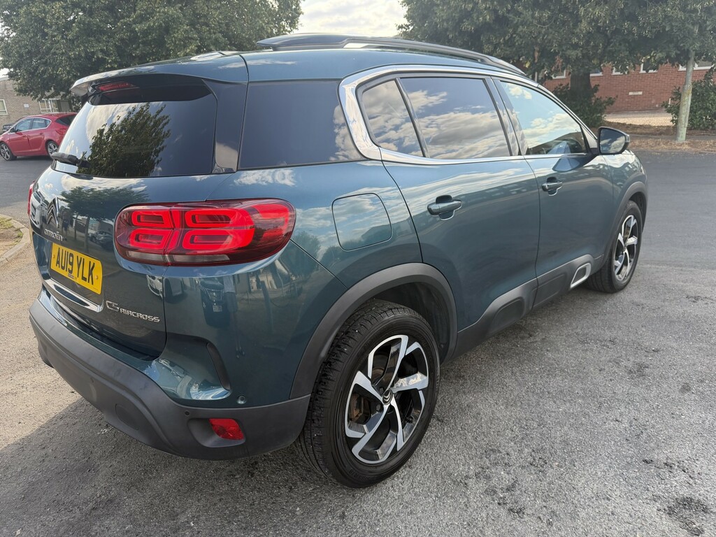 Citroen C5 Aircross 1.5 Bluehdi Flair 2019 AU19YLK Blue #4