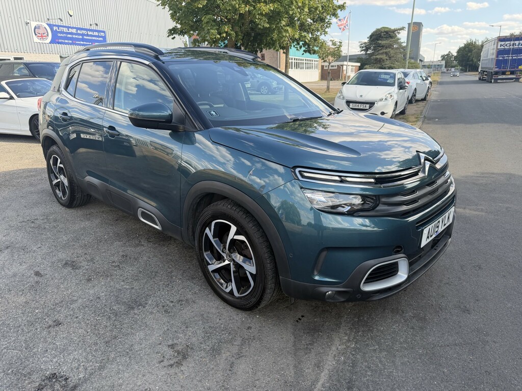 Citroen C5 Aircross 1.5 Bluehdi Flair 2019 AU19YLK Blue #3