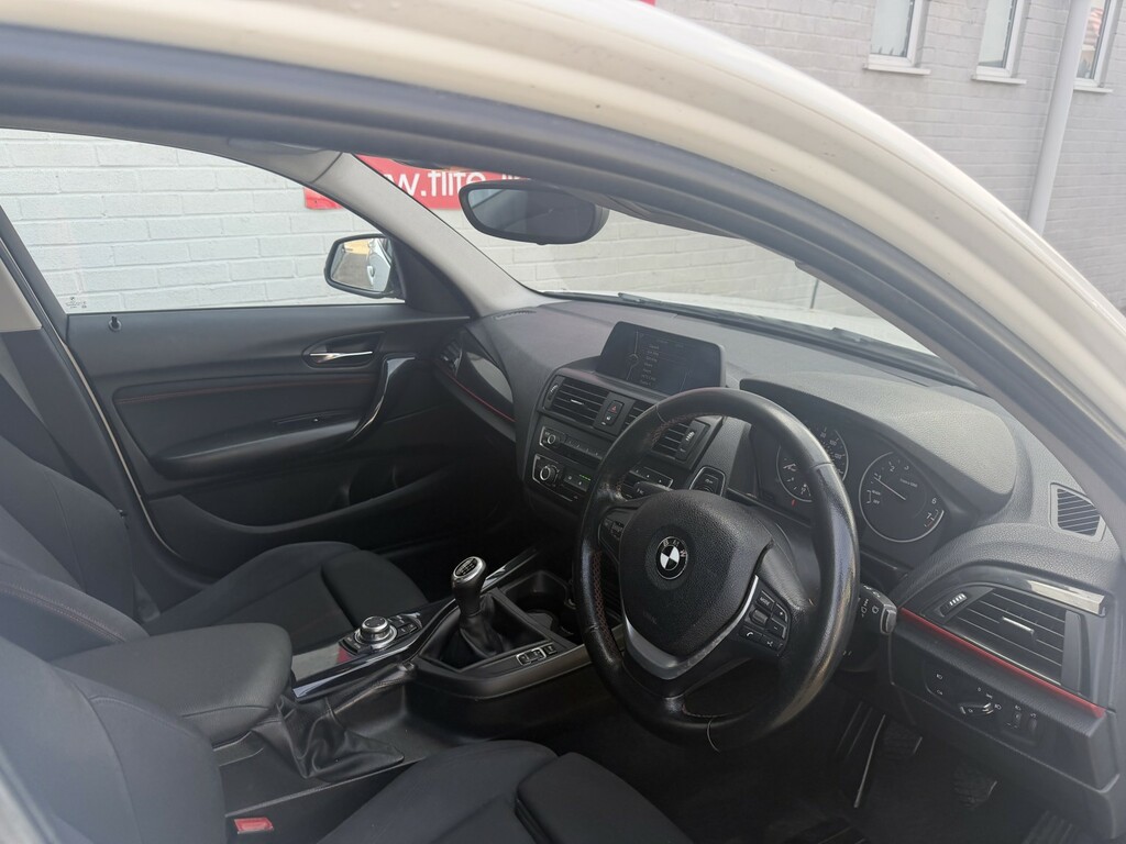 BMW 1 Series 1.6 114I Sport Euro 5 Ss Red #7
