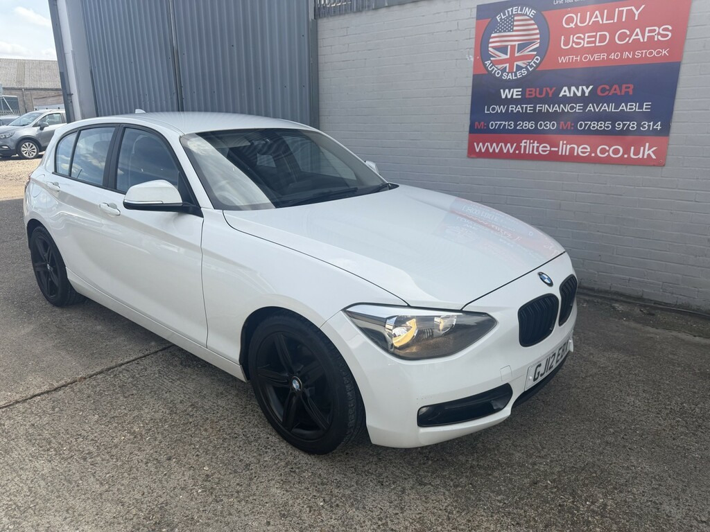 BMW 1 Series 1.6 114I Sport Euro 5 Ss Red #1