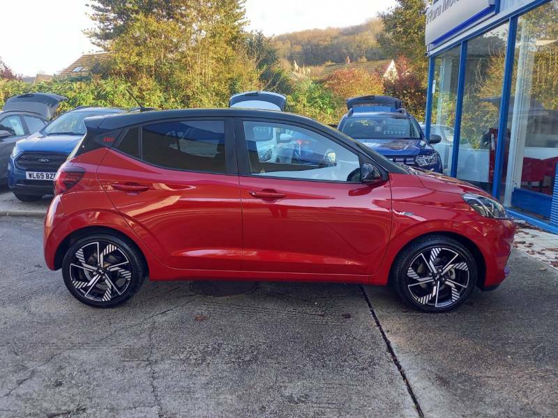 Hyundai I10 1.0T 90 N Line Nav Red #5