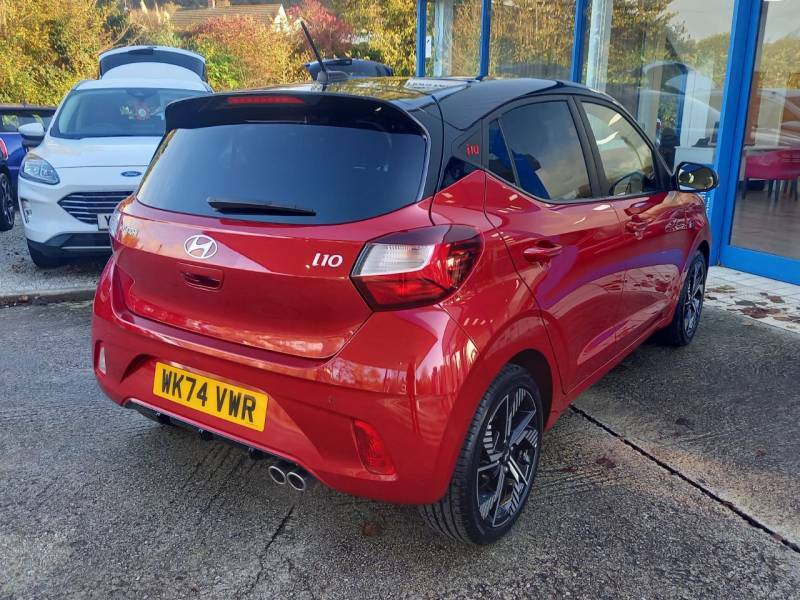 Hyundai I10 1.0T 90 N Line Nav Red #6
