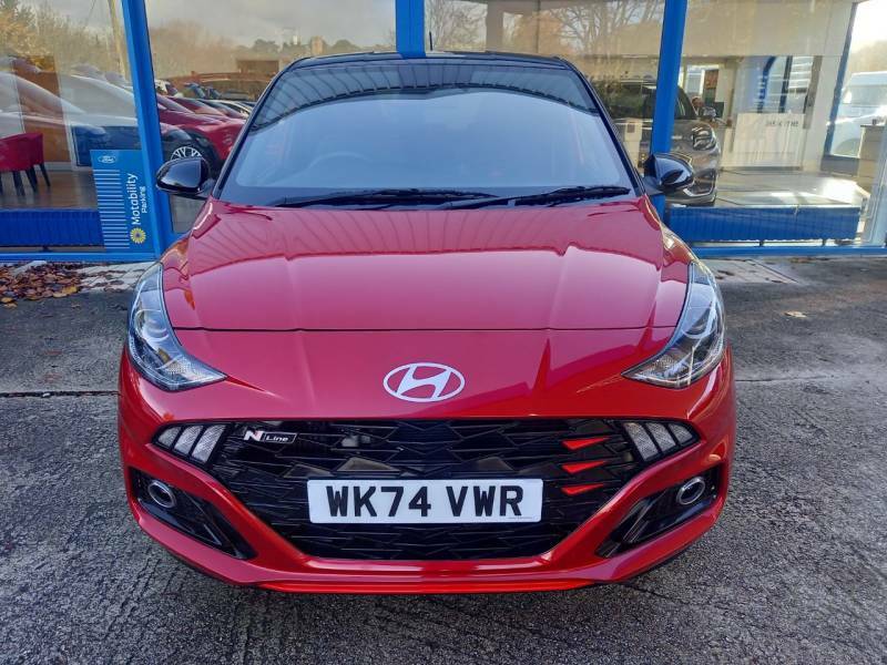 Hyundai I10 1.0T 90 N Line Nav Red #3