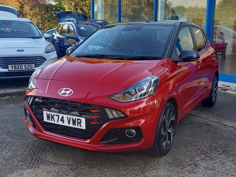 Hyundai I10 1.0T 90 N Line Nav Red #2