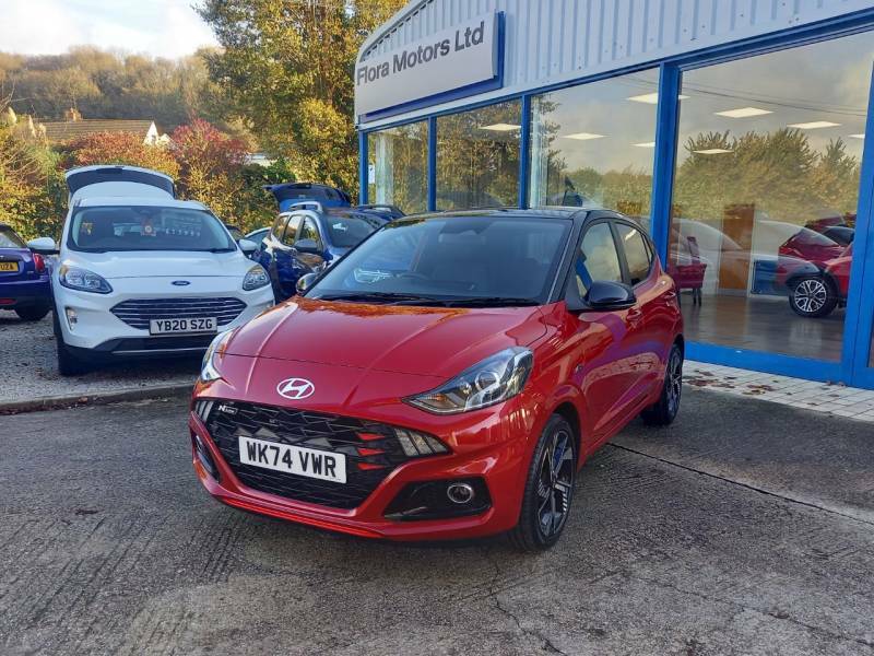 Hyundai I10 1.0T 90 N Line Nav Red