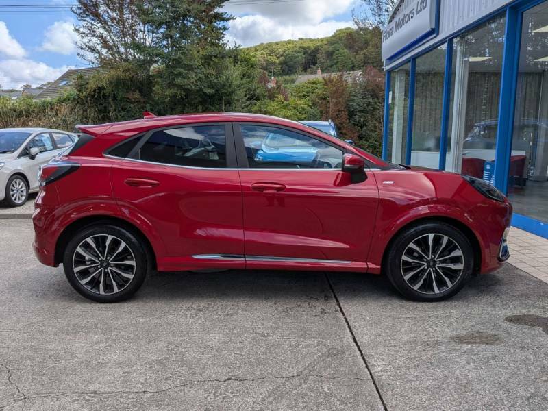 Ford Puma 1.0 Ecoboost Hybrid Mhev 155 St-line Vignale - DL23UOJ Red #5