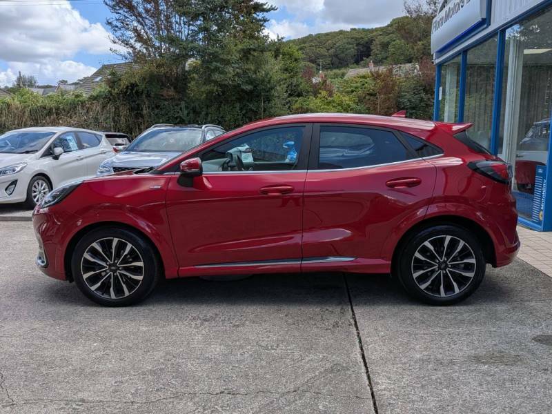 Ford Puma 1.0 Ecoboost Hybrid Mhev 155 St-line Vignale - DL23UOJ Red #4