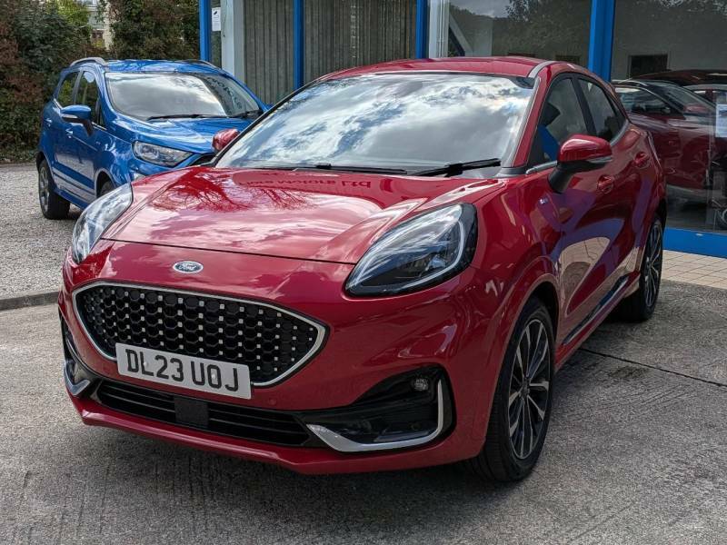 Ford Puma 1.0 Ecoboost Hybrid Mhev 155 St-line Vignale - DL23UOJ Red #2