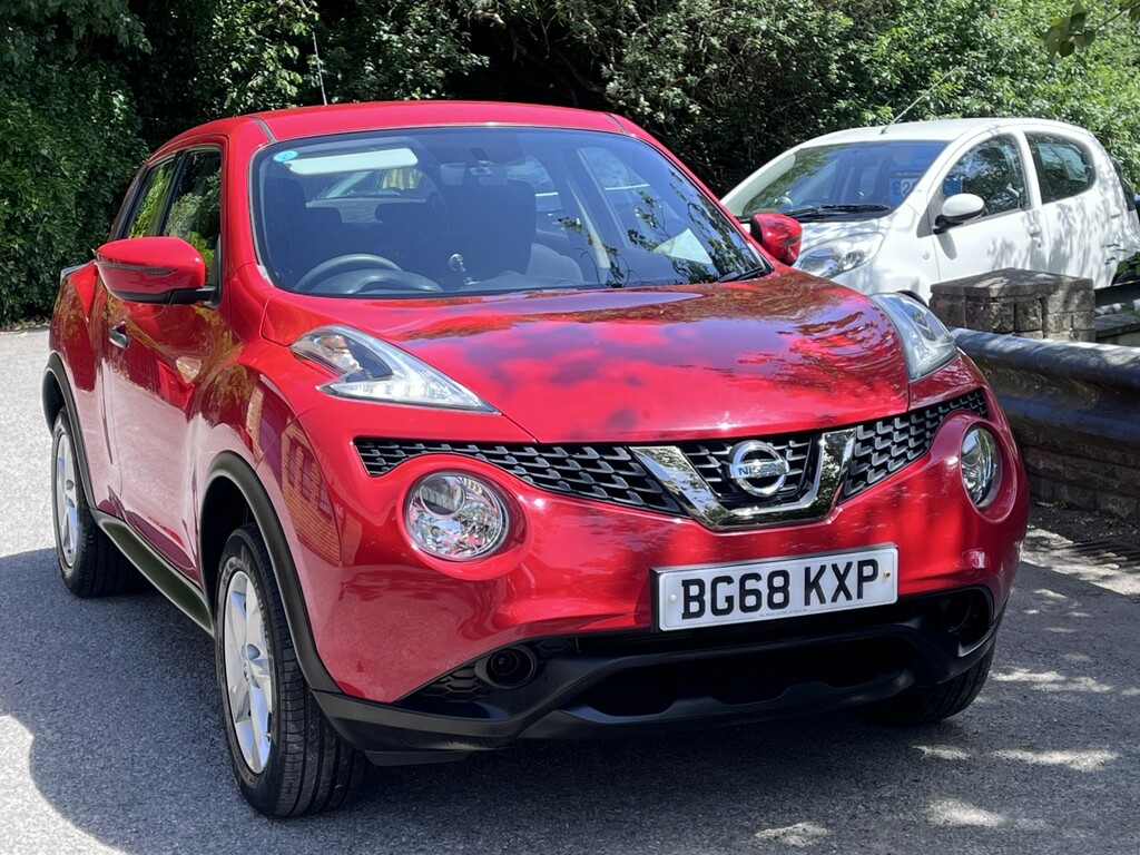 Nissan Juke 1.6 Visia Suv Euro 6 112 Ps BG68KXP Red