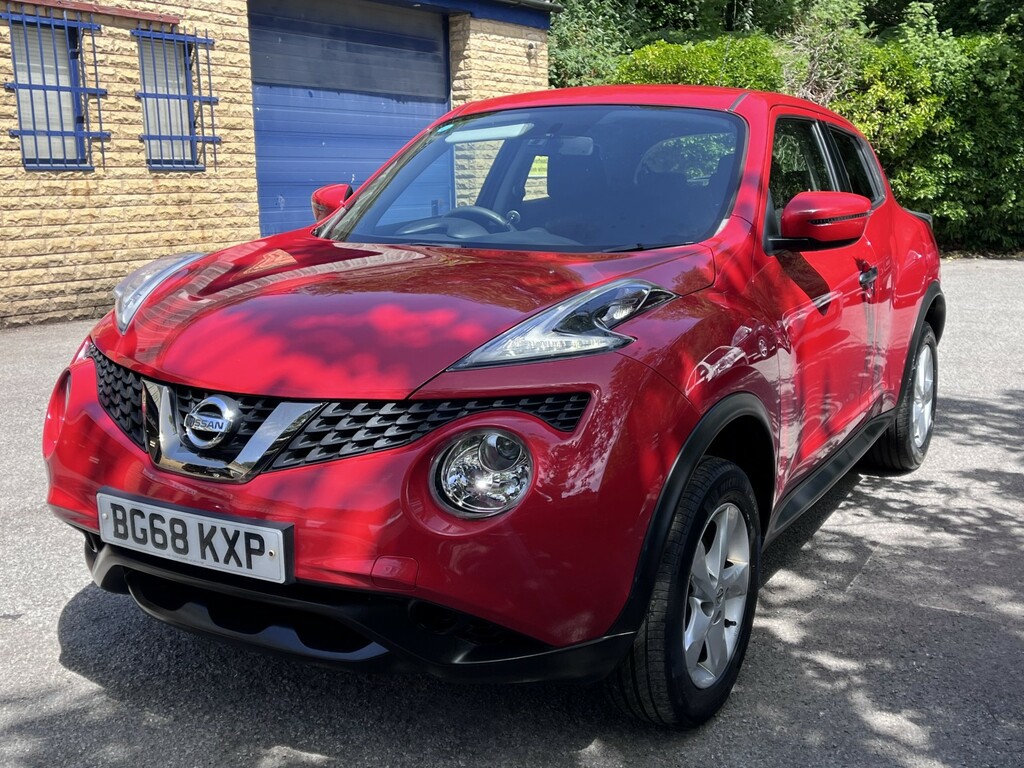Nissan Juke 1.6 Visia Suv Euro 6 112 Ps BG68KXP Red #2